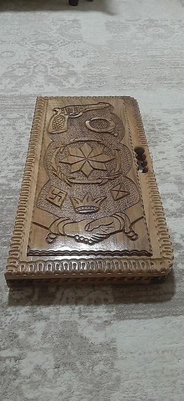 Nərdlər: Nərdlər əl işidi qoz agacinan yigilib Nərdlərin ucuz qiymətə satışı 38 — 22