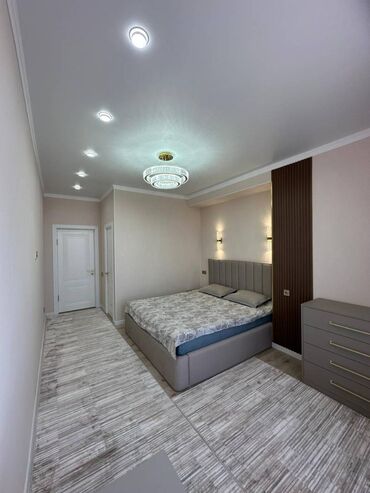 ак ордо квартир: 2 бөлмө, 67 кв. м, Элитка, 9 кабат, Евроремонт