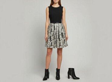 sukienki na wesele tuszujące brzuch: Red Queen, Sukienka damska, rozmiar L