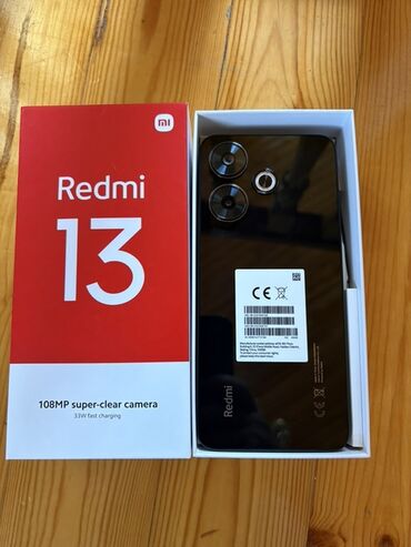 айфон 7 plus 128 гб цена: Redmi 13, 256 GB, rəng - Qara