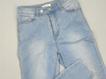 pull and bear jeansy z wysokim stanem: Джинси, 14 р., 158/164, стан - Задовільний