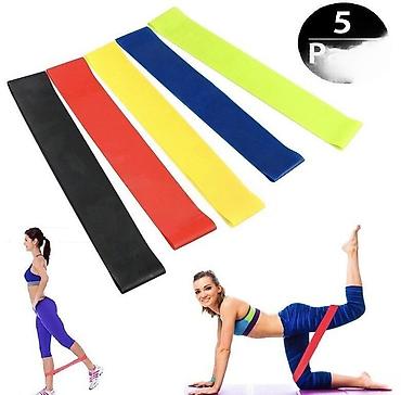 İdman və istirahət: Məşq üçün fitnes müqavimət bantları ASPOMəşq üçün Fitness Müqavimət — 1