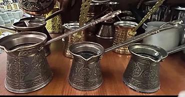 Çay dəstləri və servizlər: Çay dəsti, Metal — 10