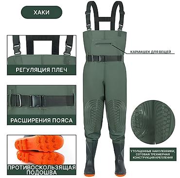 Спецодежда: 🔥 Забудь о мокрой одежде, холоде и скольжении — выбирай вейдерсы — 2