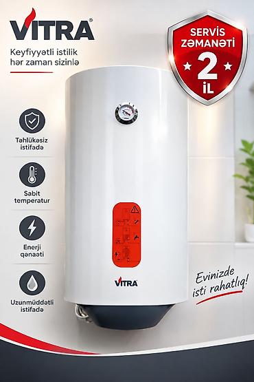 Ariston 100 l, Yeni, Kredit yoxdur, Pulsuz çatdırılma, Rayonlara çatdırılma