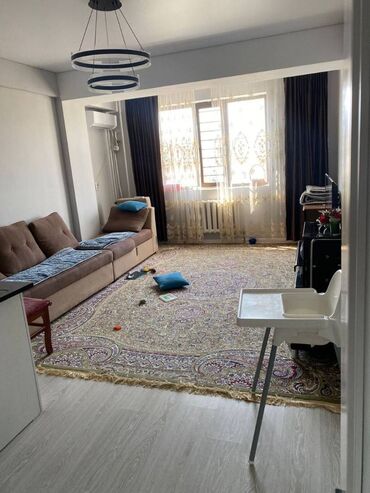 бишкек купить квартиру: 2 комнаты, 54 м², Элитка, 12 этаж, Евроремонт