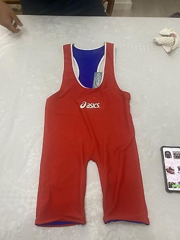 трения: Борцовский трико Asics, двухстороннее (reversible): - Цвета: с одной — 2