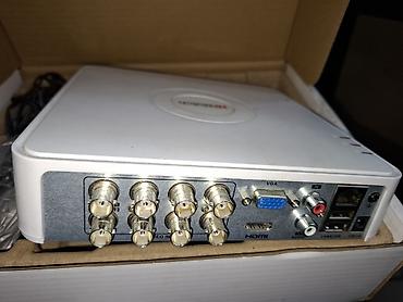 HiWatch videomüşahidə qeydiyyat cihazı (DVR). Cihaz üzərində