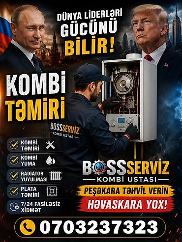 abs temiri: Kombi servisi – BOSS SERVİZ (Kombi ustası) Xidmətlər: - Kombi təmiri — 1