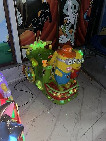 kinder oyuncaqlar: Uşaq əyləncə aparatı – iki nəfərlik yelləncək/ride-on - Rəngarəng — 1