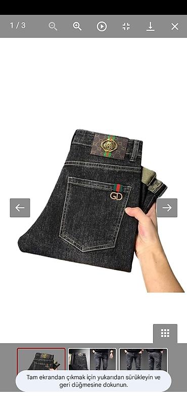 qizil uezuek type 1: Cins şalvar, Gucci — 1