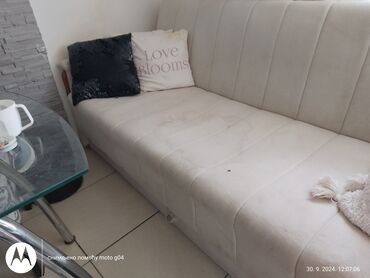 namestaj pozarevac akcija: Three-seat sofas, color - Beige, Used