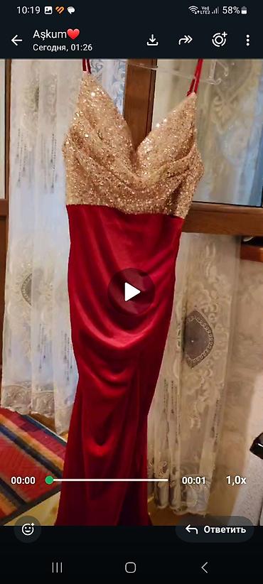 don modeleri: Qırmızı zərif ziyafət/libas - Model: Uzun, bədənə oturan siluet — 1