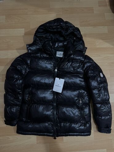 национальные головные уборы: Эркектердин курткасы, M (EU 38), Moncler, Жаңы, түсү - Кара, Өзү алып кетүү