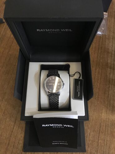 Qol saatları: İşlənmiş, Qol saatı, Raymond, rəng - Boz — 3