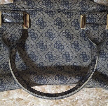 Torbe: Torba za rame, Guess, Materijal: Platno — 8