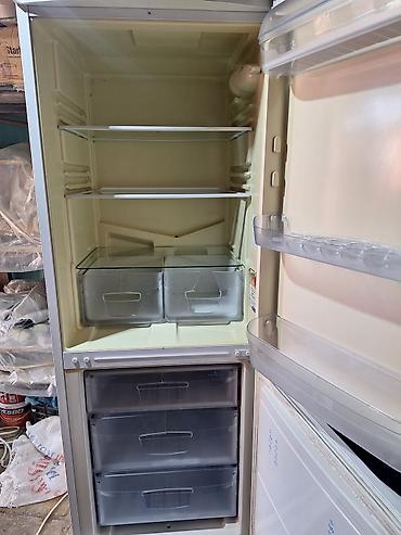 Soyuducular: İşlənmiş 2 qapılı Indesit Soyuducu Satılır, rəng - Ağ — 3