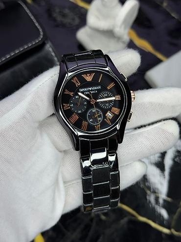 emperio armani: Yeni, Qol saatı, Emporio Armani, rəng - Qara — 2