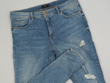 F&F, Jeansy damskie, rozmiar XL