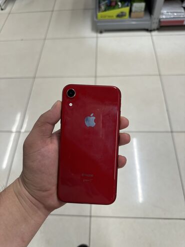 телефон редми а7: IPhone Xr, Колдонулган, 64 ГБ, Кызыл, 73 %