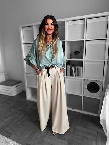 Pantalone: 💫Ženske široke pantalonе sa visokim strukom
✅2400 din na lalafo.rs — 12 Pantalone: 💫Ženske široke pantalonе sa visokim strukom
✅2400 din — 12