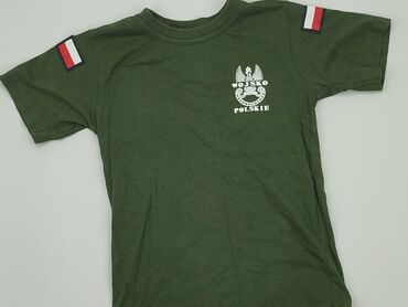koszulka polonia warszawa: Футболка, 7 р., 116-122 см, стан - Дуже гарний
