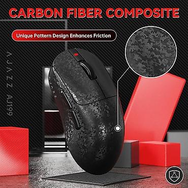 Elektronika: AJAZZ AJ199 karbon lif kompozit siçan - Material: Karbon lif — 1