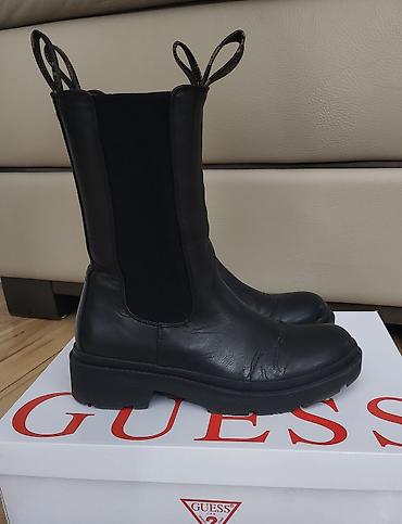 nike soft: GUESS ženske kožne čizme – Chelsea/ankle model, br 38 - Brend: GUESS — 2