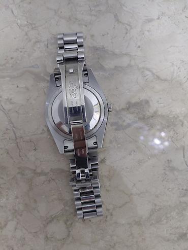 klassik saatlar: İşlənmiş, Qol saatı, Rolex, rəng - Gümüşü — 4
