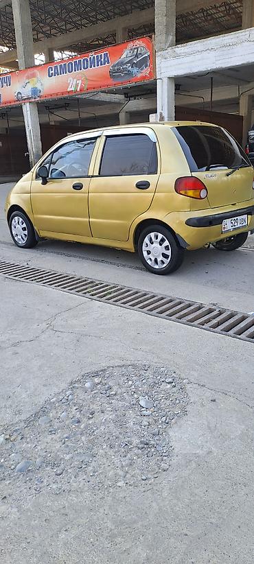 prius plus: Daewoo Matiz: 1998 г., 0.8 л, Механика, Бензин, Хэтчбэк — 6