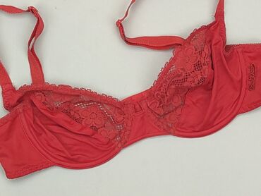 czerwone bluzki swiateczne: Bra, 75C, condition - Very good