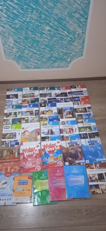 Tražim posao (CV): Udzbenici za 8 razred osnovne. kupljeni preko skole. novo
