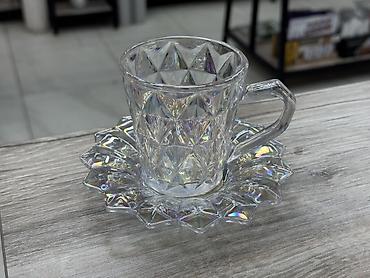 diamond: Набор чайных чашек с блюдцами DIAMONDS — 12 предметов - Состав: 6 — 4