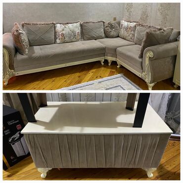 Mətbəx mebeli: Künc divan, İşlənmiş