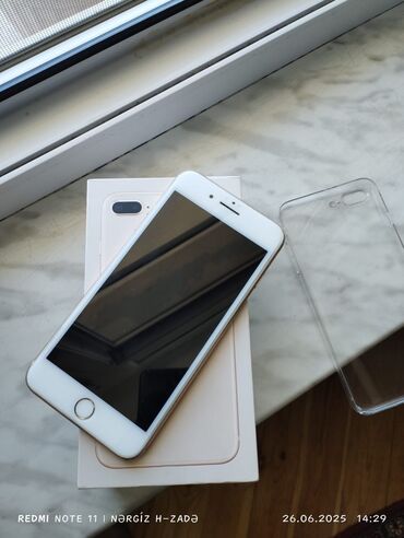 apple iphone xr: IPhone 8 Plus, 64 ГБ, Rose Gold, Отпечаток пальца, Face ID, С документами