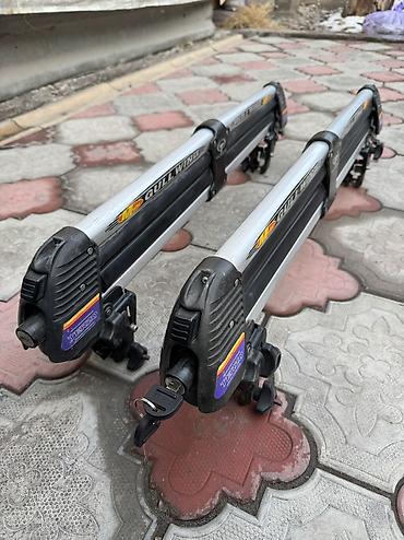 Крепления для велосипедов и лыж: Крепление для лыж и сноубордов На поперечные дуги Terzo, Самовывоз — 10