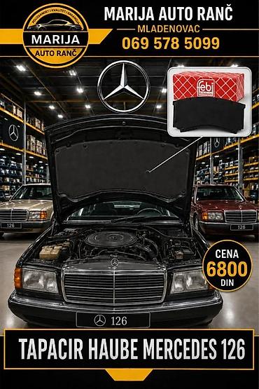 Haube: TAPACIR HAUBE MERCEDES 19 IZOLACIJA HAUBE | Tapacir haube mercedes — 2