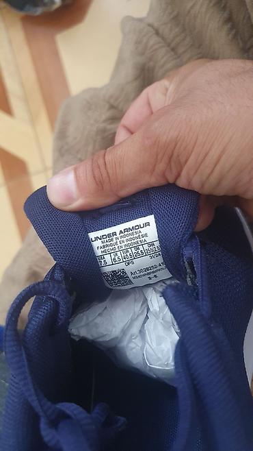 t800 ultra 2: Under Armour kişi idman ayaqqabısı - Rəng: tünd göy üst, ağ altlıq - — 5