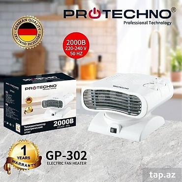 radiatır: Qızdırıcı "Protechno GP 302" 2000W 15m² . 🆕Bütün məhsularımız Yenidir — 1