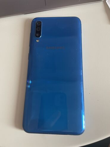 samsun note 20: Samsung A50, 64 ГБ, цвет - Синий, 2 SIM