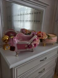 generator qiymeti: Xonça dəsti – 6 ədəd - Rəng: əsasən pudra/çəhrayı və bənövşəyi tonlar