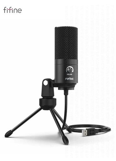 Студийные микрофоны: Продаётся микрофон Fifine K669, ветрозащита в подарок 🎁 Дешево! — 3