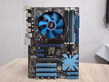 Материнские платы: Материнская плата, Б/у, Asus, LGA1156, ATX, Для ПК