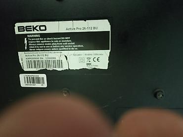 tv bu 2: BEKO televizor – Active Pro 26-112 BU - Ekran: 26" (təxmini 66 sm — 1