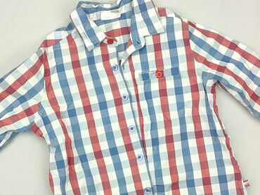 koszula góralska: Shirt 7 years, condition - Very good, pattern - Cell, color - Light blue