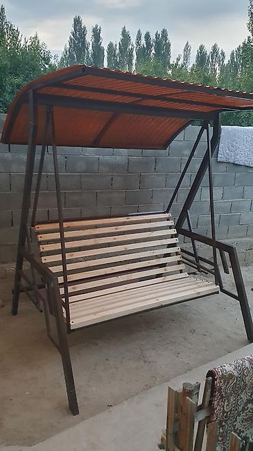 ратанговые стулья: Садовые качели Металл, Со спинкой, С крышей — 2