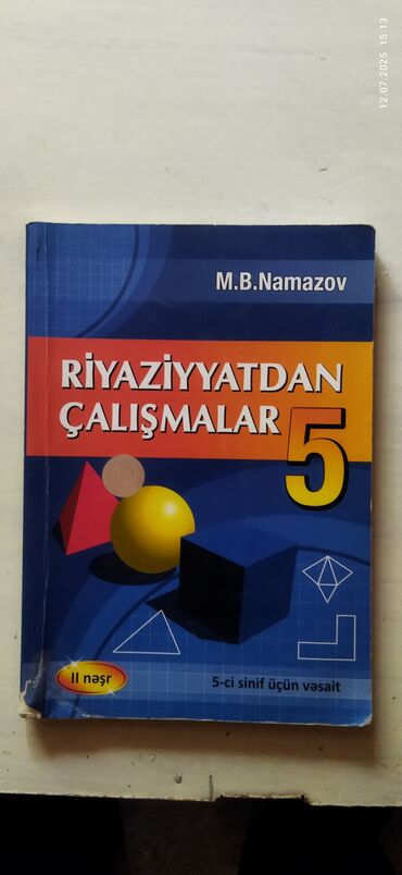 Digər kitablar və jurnallar: DƏRSLİK KİTABLAR 1 ƏDƏDİ - 2 AZN 23 ədəd muxtəlif — 7