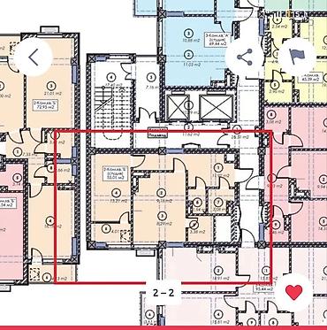 Продажа квартир: 2 комнаты, 55 м², Восток-5 мкр Элитка, 4 этаж, Свежий ремонт — 7