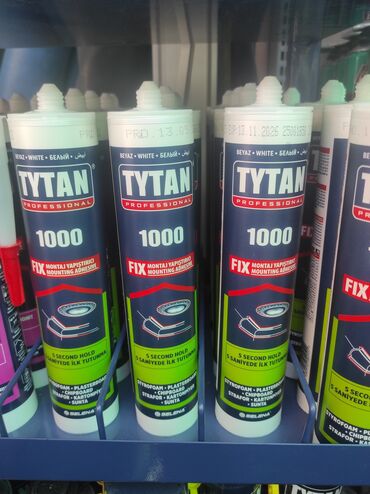 резиновые покрытие для детских площадок: Клей-герметик Tytan Professional 1000 FIX в белом цвете