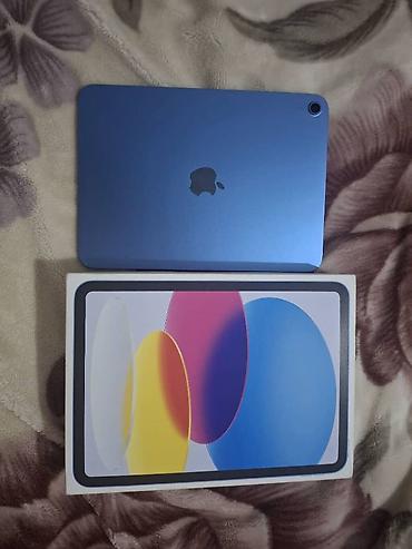 Планшеты: Планшет, Apple, память 128 ГБ, 10" - 11", 5G, Новый, Классический цвет - Синий — 3